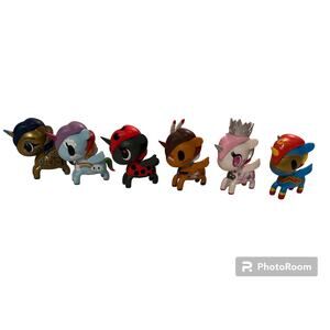tokidoki unicorno series 3 - set of 6, blind box collectibles